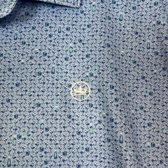 Peter Millar Summer Comfort Mens XXL Whiskey Sour Performance Polo - Picture 3 of 6